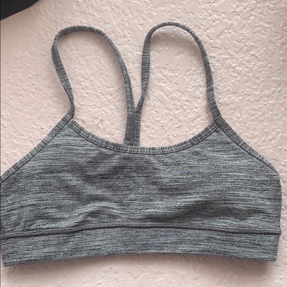 lululemon sports bra (gray) size 4 - Picture 1 of 2